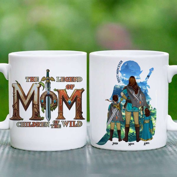 Personalized Gifts For Mom Coffee Mug Legend Of Mom Mother's Day 032QHTN190325HG Personalized Gifts For Mom Coffee Mug Legend Of Mom Mother's Day 032QHTN190325HG