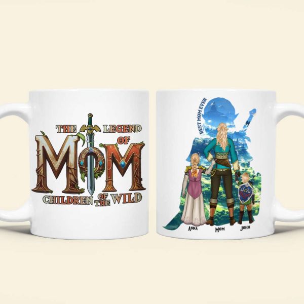 Personalized Gifts For Mom Coffee Mug Legend Of Mom Mother's Day 032QHTN190325HG Personalized Gifts For Mom Coffee Mug Legend Of Mom Mother's Day 032QHTN190325HG