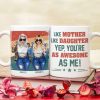 Personalized Gifts For Mom Coffee Mug Like Mother Like Daughter 04NAPU080324HG Personalized Gifts For Mom Coffee Mug Like Mother Like Daughter 04NAPU080324HG