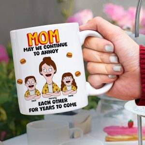 Personalized Gifts For Mom Coffee Mug Mom With Little Ones 03NALU190225HG