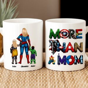 Personalized Gifts For Mom Coffee Mug More Than A Mom 03QHHN200124PA