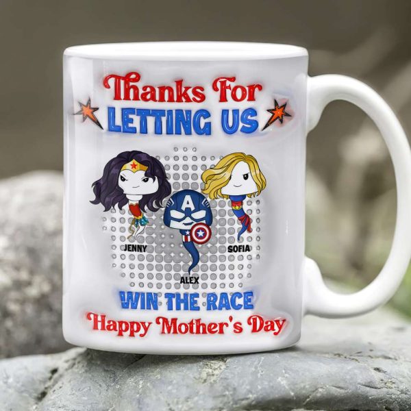 Personalized Gifts For Mom Coffee Mug Mother's Day Funny Super Mom 02OHMH060325HA Personalized Gifts For Mom Coffee Mug Mother's Day Funny Super Mom 02OHMH060325HA
