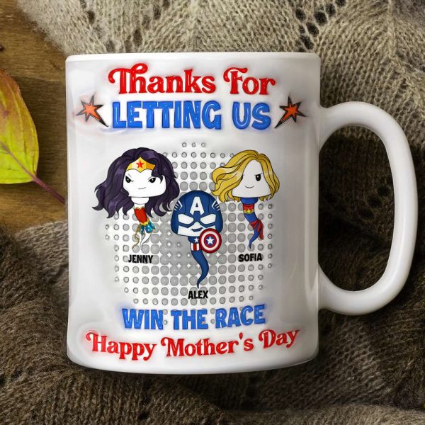 Personalized Gifts For Mom Coffee Mug Mother's Day Funny Super Mom 02OHMH060325HA Personalized Gifts For Mom Coffee Mug Mother's Day Funny Super Mom 02OHMH060325HA