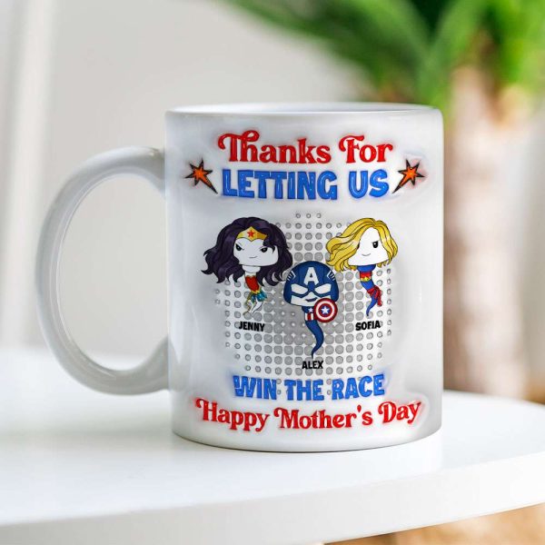Personalized Gifts For Mom Coffee Mug Mother's Day Funny Super Mom 02OHMH060325HA Personalized Gifts For Mom Coffee Mug Mother's Day Funny Super Mom 02OHMH060325HA