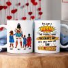 Personalized Gifts For Mom Coffee Mug The People Who Tolerate Me Everyday Are The Real Heroes 03OHPU110124PA