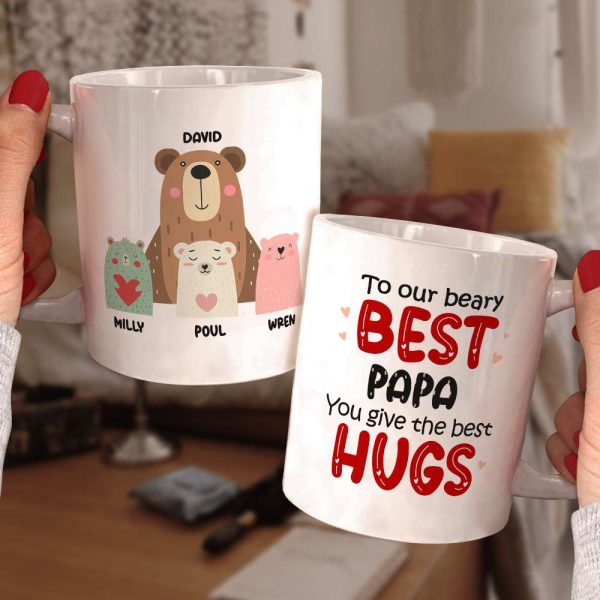 Personalized Gifts For Mom Coffee Mug To Our Beary Best Mama Personalized Gifts For Mom Coffee Mug To Our Beary Best Mama