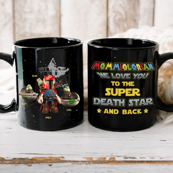 Personalized Gifts For Mom Coffee Mug We Love You To The Super Star And Back 01HTHN200324 Personalized Gifts For Mom Coffee Mug We Love You To The Super Star And Back 01HTHN200324