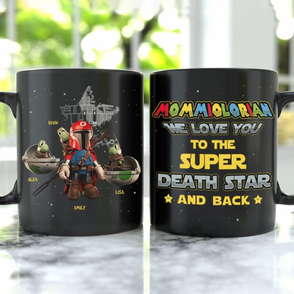 Personalized Gifts For Mom Coffee Mug We Love You To The Super Star And Back 01HTHN200324 Personalized Gifts For Mom Coffee Mug We Love You To The Super Star And Back 01HTHN200324