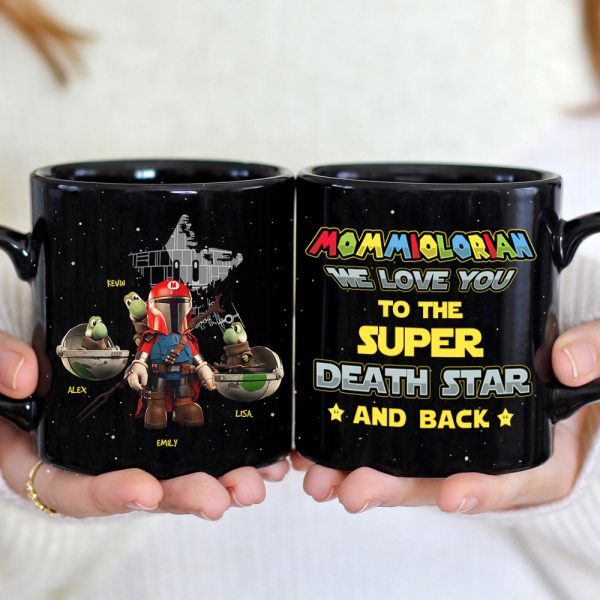 Personalized Gifts For Mom Coffee Mug We Love You To The Super Star And Back 01HTHN200324 Personalized Gifts For Mom Coffee Mug We Love You To The Super Star And Back 01HTHN200324