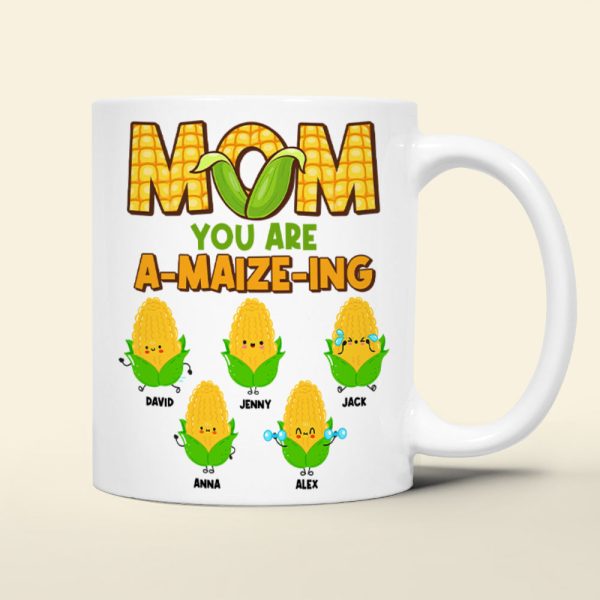 Personalized Gifts For Mom Coffee Mug You Are A-Maize-Ing Mother's Day Gifts Personalized Gifts For Mom Coffee Mug You Are A-Maize-Ing Mother's Day Gifts