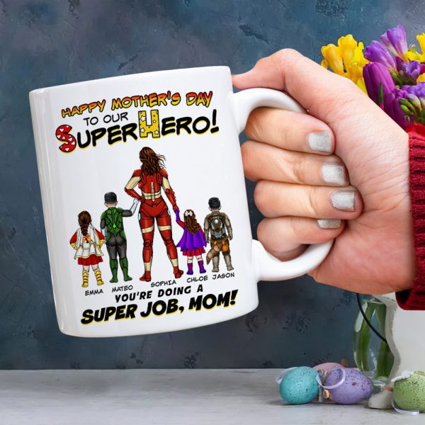 Personalized Gifts For Mom Coffee Mug You're Doing A Super Job Mom 07ACDT190324PA Personalized Gifts For Mom Coffee Mug You're Doing A Super Job Mom 07ACDT190324PA