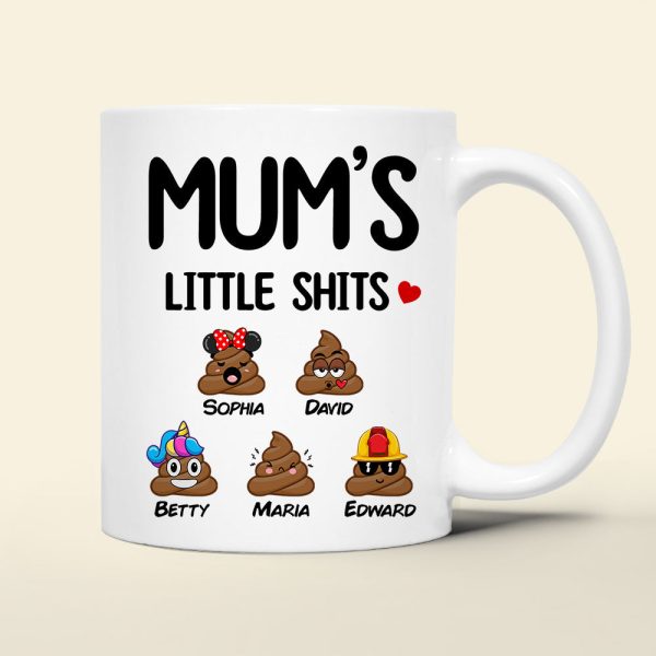 Personalized Gifts For Mom Drinkware Family Little Shit 05DTDT010324 Personalized Gifts For Mom Drinkware Family Little Shit 05DTDT010324