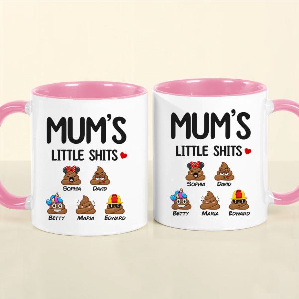 Personalized Gifts For Mom Drinkware Family Little Shit 05DTDT010324 Personalized Gifts For Mom Drinkware Family Little Shit 05DTDT010324