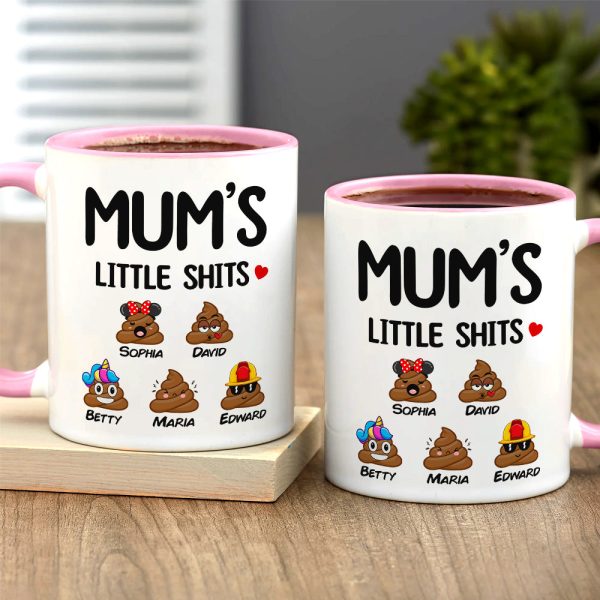 Personalized Gifts For Mom Drinkware Family Little Shit 05DTDT010324 Personalized Gifts For Mom Drinkware Family Little Shit 05DTDT010324