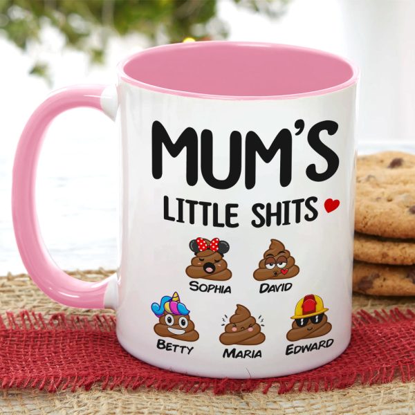 Personalized Gifts For Mom Drinkware Family Little Shit 05DTDT010324 Personalized Gifts For Mom Drinkware Family Little Shit 05DTDT010324