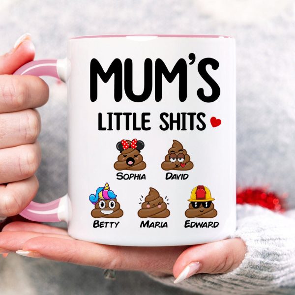 Personalized Gifts For Mom Drinkware Family Little Shit 05DTDT010324 Personalized Gifts For Mom Drinkware Family Little Shit 05DTDT010324