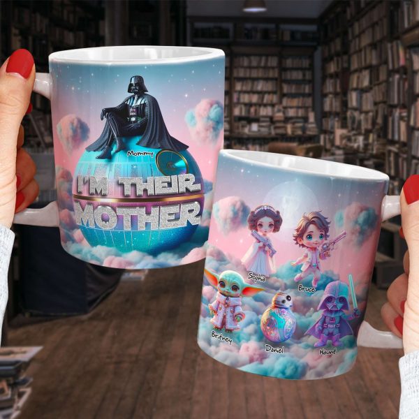 Personalized Gifts For Mom Mug, Dreamy Iridescent Galaxy 02QHLU310325 Personalized Gifts For Mom Mug, Dreamy Iridescent Galaxy 02QHLU310325