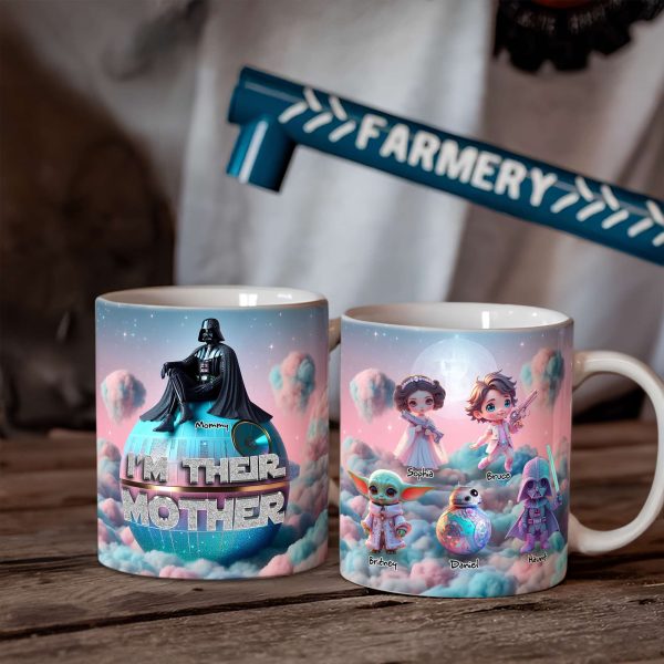 Personalized Gifts For Mom Mug, Dreamy Iridescent Galaxy 02QHLU310325 Personalized Gifts For Mom Mug, Dreamy Iridescent Galaxy 02QHLU310325
