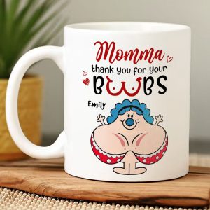 Personalized Gifts For Mother Coffee Mug Momma Thank You 01KATI060324