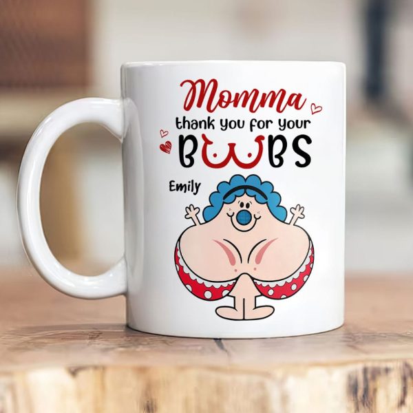 Personalized Gifts For Mother Coffee Mug Momma Thank You 01KATI060324 Personalized Gifts For Mother Coffee Mug Momma Thank You 01KATI060324