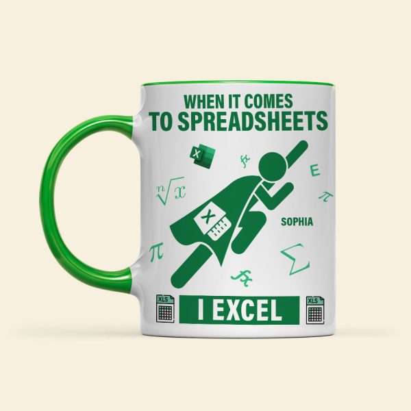 Personalized Gifts For Office Workers Coffee Mug 01katn121224 When It Comes To Spreadsheets I Excel Personalized Gifts For Office Workers Coffee Mug 01katn121224 When It Comes To Spreadsheets I Excel