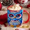 Personalized Gifts For Owl Lovers, Accent Mug 3D Christmas Owl 01HUMH190824 Personalized Gifts For Owl Lovers, Accent Mug 3D Christmas Owl 01HUMH190824