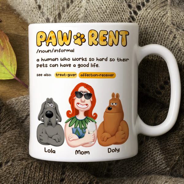 Personalized Gifts For Pet Lovers Coffee Mug Pawrent 07topu070325pa Personalized Gifts For Pet Lovers Coffee Mug Pawrent 07topu070325pa