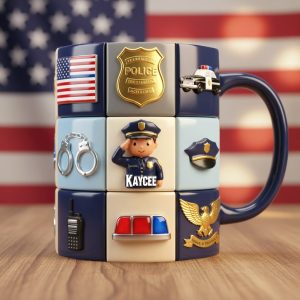 Personalized Gifts For Police Coffee Accent Mug 02tomg311025