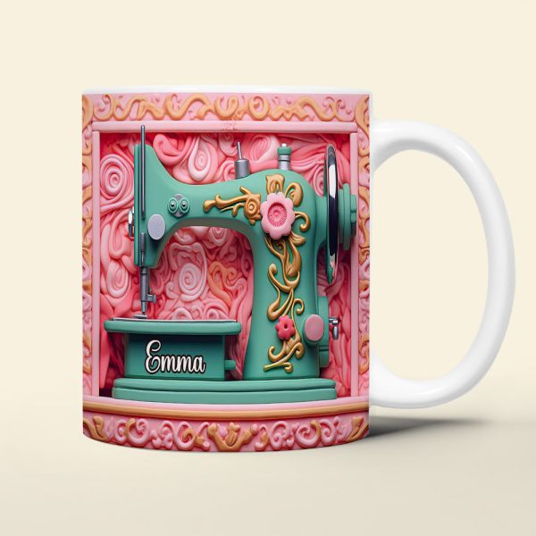 Personalized Gifts For Sewing Lovers Coffee Mug 01OHDT181224 Personalized Gifts For Sewing Lovers Coffee Mug 01OHDT181224