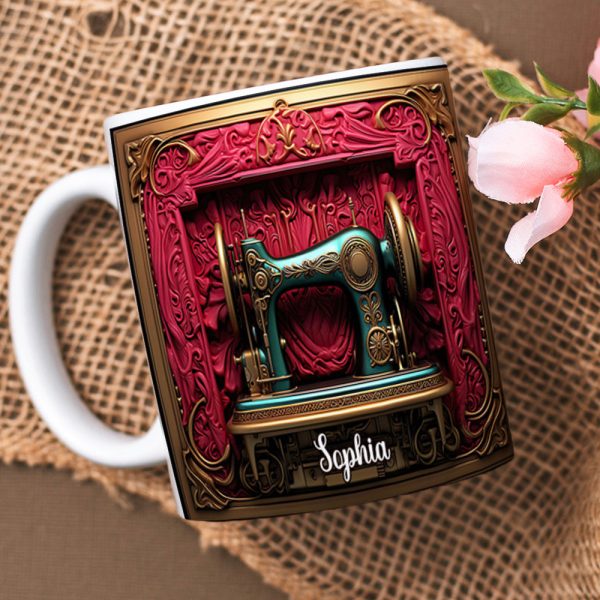 Personalized Gifts For Sewing Lovers Coffee Mug 01OHDT181224 Personalized Gifts For Sewing Lovers Coffee Mug 01OHDT181224
