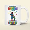 Personalized Gifts For Superhero Autism Mom Coffee Mug 02huti050325pa Personalized Gifts For Superhero Autism Mom Coffee Mug 02huti050325pa