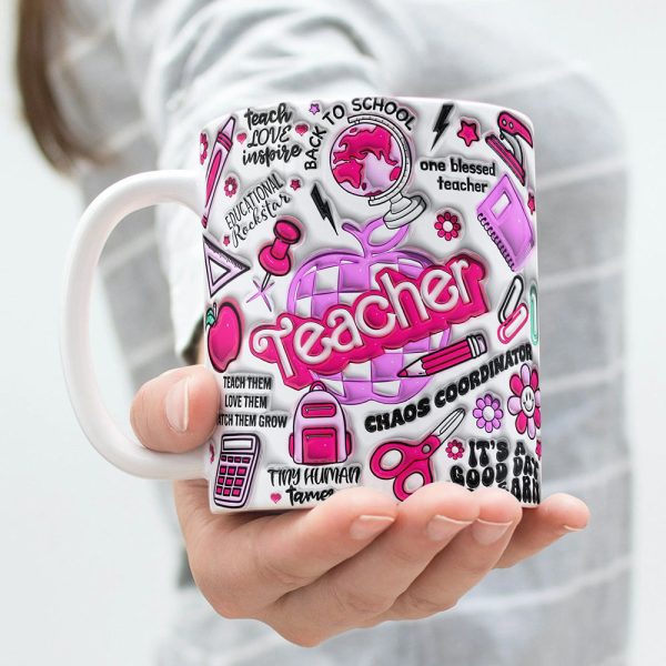 Personalized Gifts For Teacher Christmas Coffee Mug 15ACDT050924
