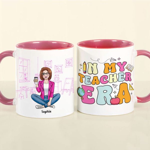 Personalized Gifts For Teachers Mug In My Teacher Era 03NATI060124 Personalized Gifts For Teachers Mug In My Teacher Era 03NATI060124