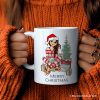 Personalized Girly Girl Christmas Mug, Black, Blonde, Brown Brunette, and Red Hair Personalized Girly Girl Christmas Mug, Black, Blonde, Brown Brunette, and Red Hair