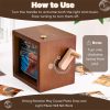 Personalized Hand Crank Photo Flip Box with Light Personalized Hand Crank Photo Flip Box with Light