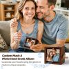 Personalized Hand Crank Photo Flip Box with Light Personalized Hand Crank Photo Flip Box with Light
