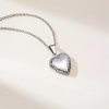 Personalized Heart Locket Necklace with Custom Photo and Name Personalized Heart Locket Necklace with Custom Photo and Name