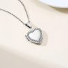 Personalized Heart Locket Necklace with Custom Photo and Name Personalized Heart Locket Necklace with Custom Photo and Name