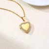 Personalized Heart Locket Necklace with Custom Photo and Name Personalized Heart Locket Necklace with Custom Photo and Name