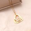 Personalized Heart Name Necklace in Stainless Steel Personalized Heart Name Necklace in Stainless Steel