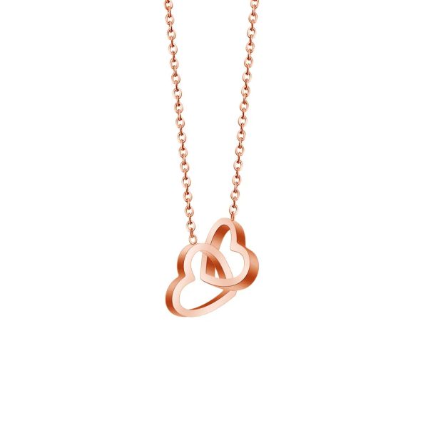 Personalized Heart Name Pendant Necklace with Rose Gift Box Personalized Heart Name Pendant Necklace with Rose Gift Box