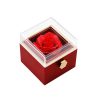 Personalized Heart Name Pendant Necklace with Rose Gift Box Personalized Heart Name Pendant Necklace with Rose Gift Box