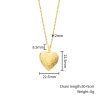 Personalized Heart Photo Locket Necklace