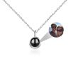 Personalized Heart Photo Projection Necklace with 100 Languages Personalized Heart Photo Projection Necklace with 100 Languages