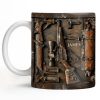 Personalized Hunting Enthusiast Gear - Personalized Custom Coffee Mug - HTG005_MG Personalized Hunting Enthusiast Gear - Personalized Custom Coffee Mug - HTG005_MG