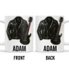 Personalized Leather Jacket and Guitar Design - Personalized Custom Coffee Mug - FAM331_MG Personalized Leather Jacket and Guitar Design - Personalized Custom Coffee Mug - FAM331_MG