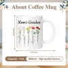 Personalized Mama Coffee Mug Custom Photo Birth Flower Mug, Gift for Mom Birthday Mother's Day Christmas Gift Personalized Mama Coffee Mug Custom Photo Birth Flower Mug, Gift for Mom Birthday Mother's Day Christmas Gift