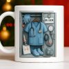 Personalized Medical Professional Essentials Design - Personalized Custom Coffee Mug - DOC068_MG Personalized Medical Professional Essentials Design - Personalized Custom Coffee Mug - DOC068_MG