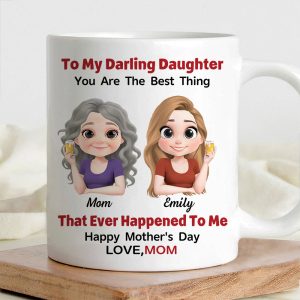 Personalized Mother's Day Mug The Best Thing That Ever Happened to Me Personalized Gift for Mother's Day & Birthday
