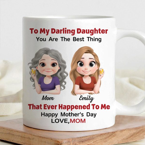 Personalized Mother's Day Mug The Best Thing That Ever Happened to Me Personalized Gift for Mother's Day & Birthday